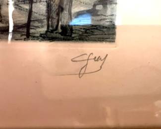 Artist Signature of Cottage Art