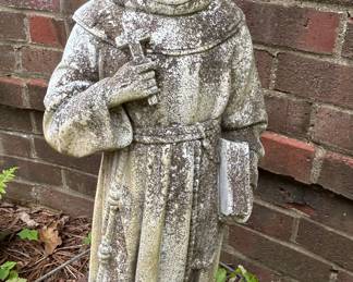 Various outdoor statues