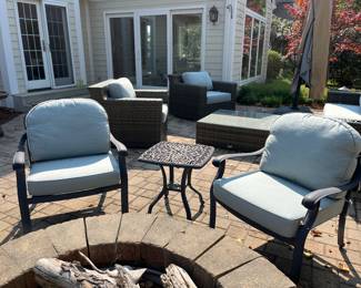 New Sunbrella cushions on all patio!