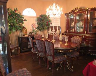 This is the Stunning Dining Room. 
