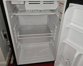 Inside Mini Fridge