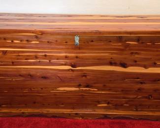 Oversized Cedar Blanket Trunk