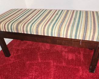 Mahogany Bench - We have 2 - Perfect to go at end of Bed or under a Window 