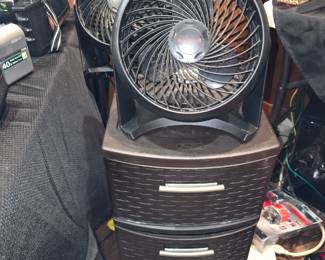 2 Fans - Storage Bin