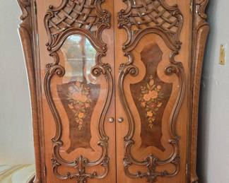 Italian  Armoire with 5 Drawers 