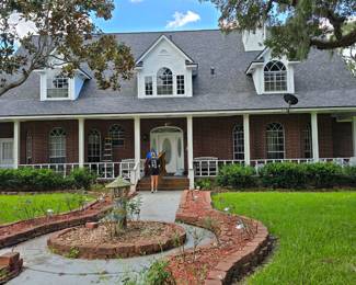 6000 Sq. Ft. House and 3 Car Garage Full. Sorry my tool family, there's not alot of tools here.  But lots of beautiful items with lots of clothes from vintage to new!! Oh yes 13 Porch Rockers - Grab you one and enjoy the view!!