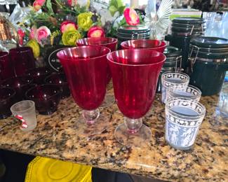 Red Goblets