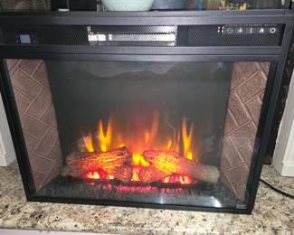 Electric Fireplace with Remote - FAMILY PULLED 