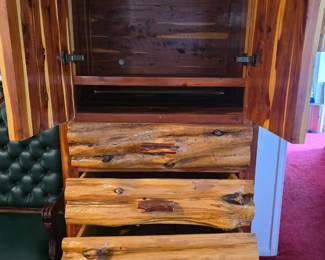 Inside Cedar Dresser 