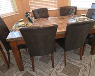 Kitchen Table with 6 Chairs