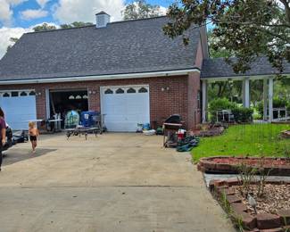 This is the 3 car garage. We are still pulling out items there will be more posted Monday.