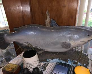 Large Catfish Mount