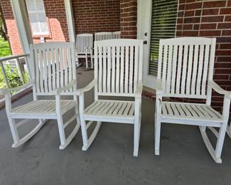 9-10-11 Porch Rockers we actually have 13!