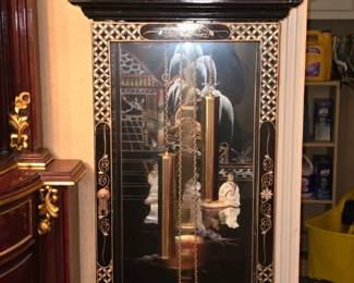 Oriental Grandfather Clock - These pictures don't do it justice.