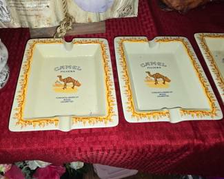 Vintage Camel Ashtrays