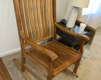 wood rocker