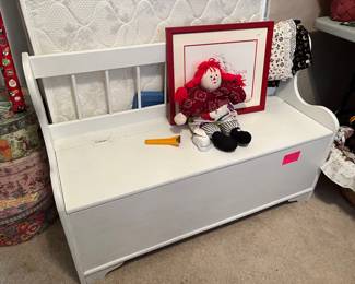 Storage seat bench