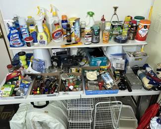 Cleaning supplies & tools / hardware