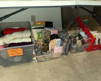 More yarn & sewing