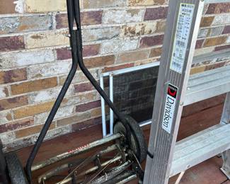 Vintage Craftsman reel mower