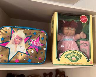 Barbie & Cabbage Patch Kid in box