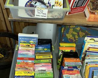 Kids videos & DVD's