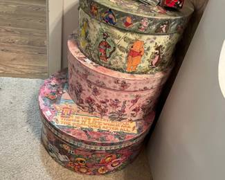 Decorative hat boxes