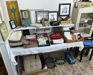 More linens & decor