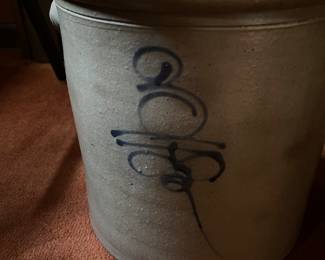 Old Red Wing crock
