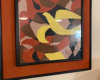 Needlpoint/Framed