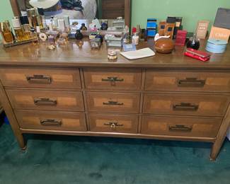 Mid Century Walnut Low Boy