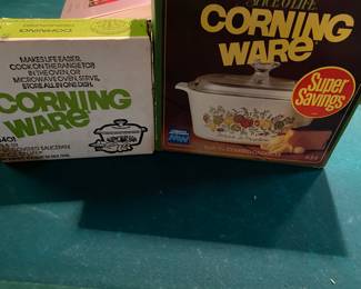 Vintage Corning Ware in Boxes!!