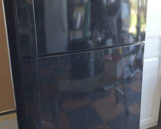 Black RefrigeratorFreezerWhirlpool