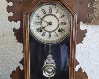 Antique Ansonia Style Mantle Clock