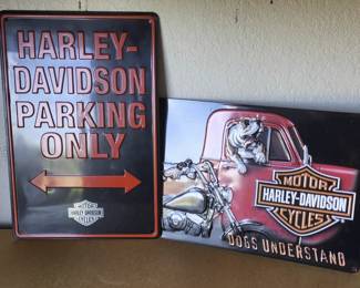Harley Davidsons Metal Signs