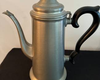 Pewter coffee pot
