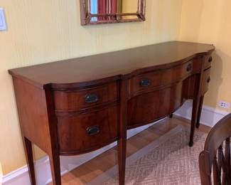 vintage Sheraton style sideboard
