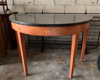 Lovely hand painted console table