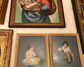lots of needlepoint pictures 