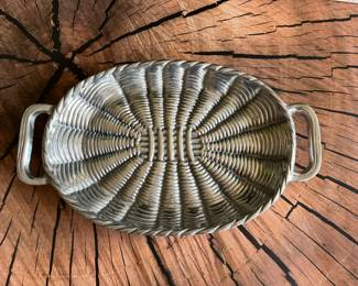 A wide selection of Arthur Court trays and serving pieces