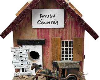 Amish Country Birdhouse