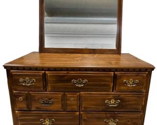Mountain Pine Dresser Mirror Set