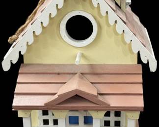 Hand Painted Hanging Birdhouse
