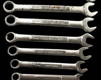Craftsman SAE Combination Wrench Set