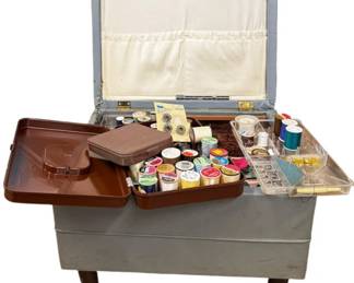 Sewing Kit Ottoman