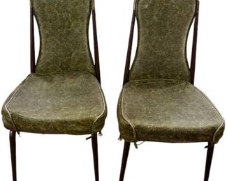 Mid Century Modern Chromcraft Chairs