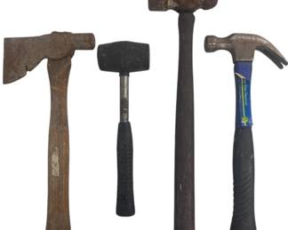 Assorted Hammers Hatchet