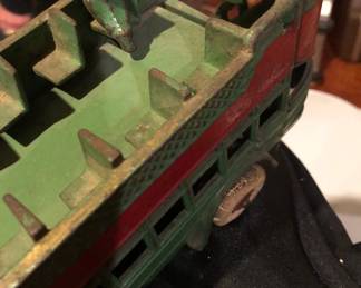 DOUBLE DECKER BUS WITH PASSENGER