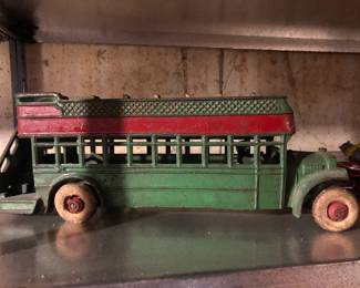 KENTON DOUBLE DECKER BUS WITH PASSENGER