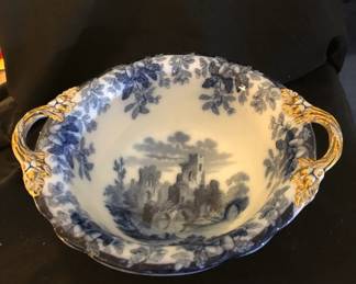 ANTIQUE BOWL COPELAND AND SON  1847 -1867